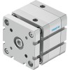 Пневмоцилиндр 63x10 мм Festo ADNGF-63-10-P-A двустороннего действия компактный