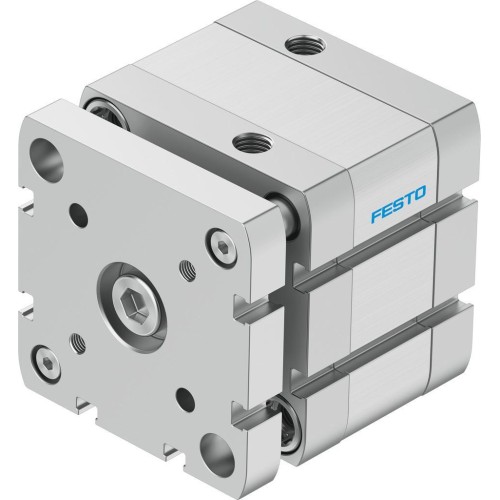Пневмоцилиндр 63x10 мм Festo ADNGF-63-10-P-A двустороннего действия компактный