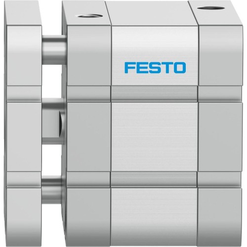 Пневмоцилиндр 63x10 мм Festo ADNGF-63-10-P-A двустороннего действия компактный