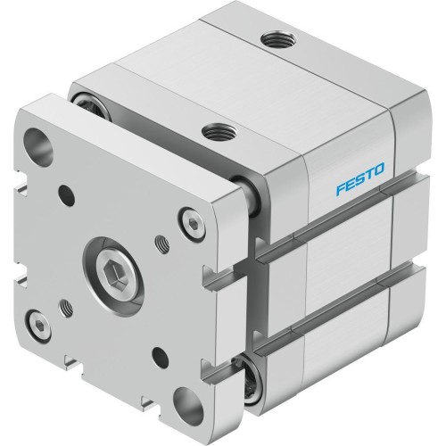 Пневмоцилиндр 63x15 мм Festo ADNGF-63-15-P-A двустороннего действия компактный