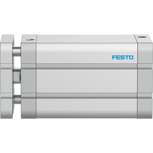Пневмоцилиндр 63x80 мм Festo ADNGF-63-80-P-A двустороннего действия компактный