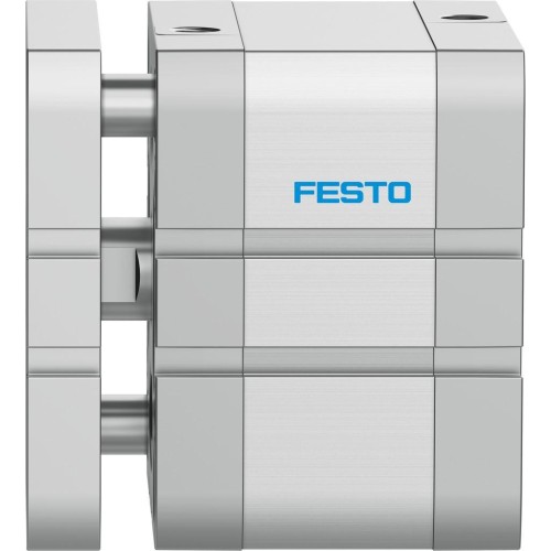 Пневмоцилиндр 80x15 мм Festo ADNGF-80-15-P-A двустороннего действия компактный