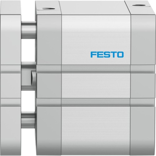 Пневмоцилиндр 80x25 мм Festo ADNGF-80-25-P-A двустороннего действия компактный