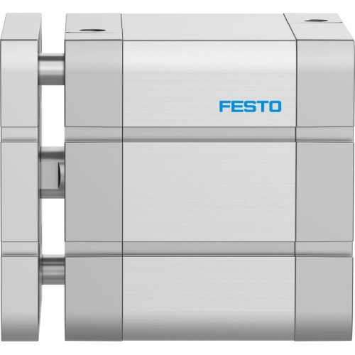 Пневмоцилиндр 100x40 мм Festo ADNGF-100-40-PPS-A двустороннего действия компактный