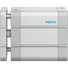 Пневмоцилиндр 100x60 мм Festo ADNGF-100-60-PPS-A двустороннего действия компактный