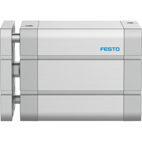 Пневмоцилиндр 100x80 мм Festo ADNGF-100-80-P-A двустороннего действия компактный