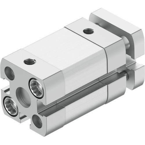 Пневмоцилиндр 12x10 мм Festo ADNGF-12-10-P-A двустороннего действия компактный