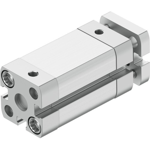 Пневмоцилиндр 16x25 мм Festo ADNGF-16-25-P-A двустороннего действия компактный