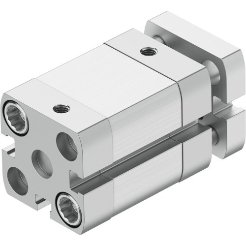 Пневмоцилиндр 20x15 мм Festo ADNGF-20-15-P-A двустороннего действия компактный