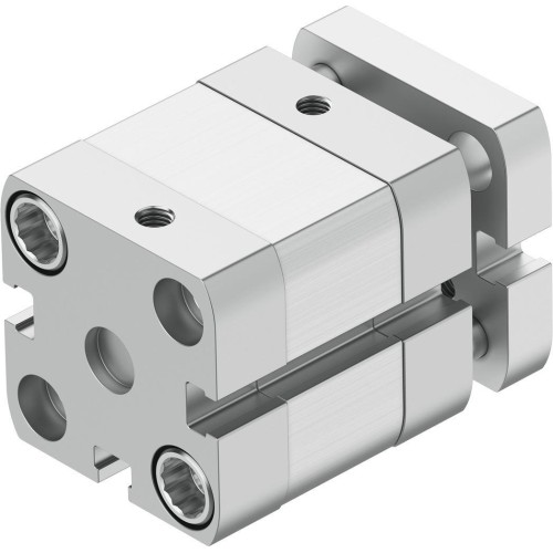 Пневмоцилиндр 25x5 мм Festo ADNGF-25-5-P-A двустороннего действия компактный