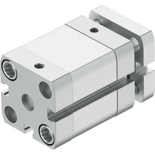 Пневмоцилиндр 25x15 мм Festo ADNGF-25-15-P-A двустороннего действия компактный