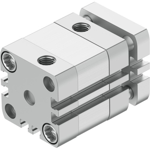 Пневмоцилиндр 32x10 мм Festo ADNGF-32-10-P-A двустороннего действия компактный