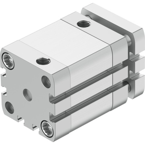 Пневмоцилиндр 40x25 мм Festo ADNGF-40-25-P-A двустороннего действия компактный