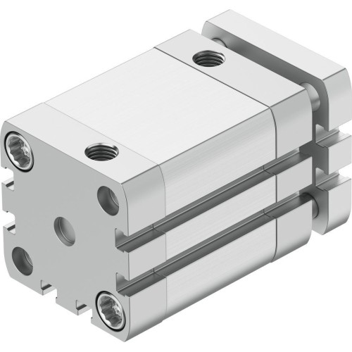 Пневмоцилиндр 40x30 мм Festo ADNGF-40-30-P-A двустороннего действия компактный