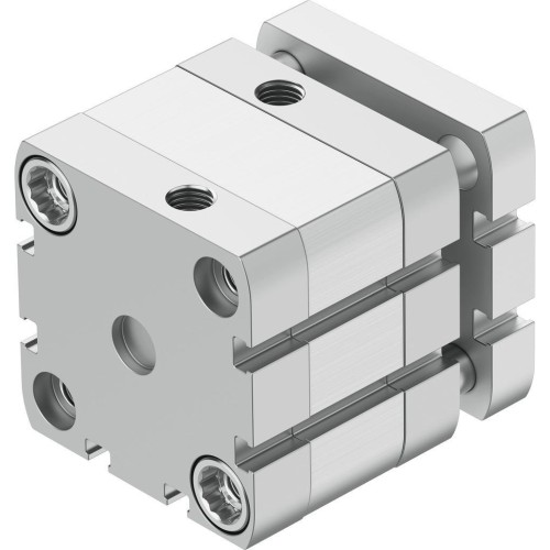 Пневмоцилиндр 50x10 мм Festo ADNGF-50-10-P-A двустороннего действия компактный