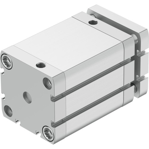 Пневмоцилиндр 63x60 мм Festo ADNGF-63-60-P-A двустороннего действия компактный