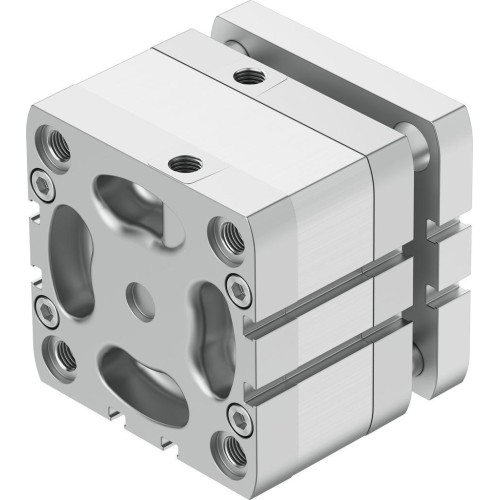 Пневмоцилиндр 80x10 мм Festo ADNGF-80-10-P-A двустороннего действия компактный