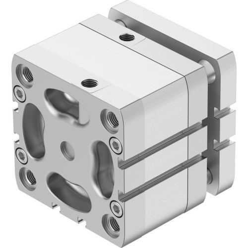 Пневмоцилиндр 80x15 мм Festo ADNGF-80-15-P-A двустороннего действия компактный