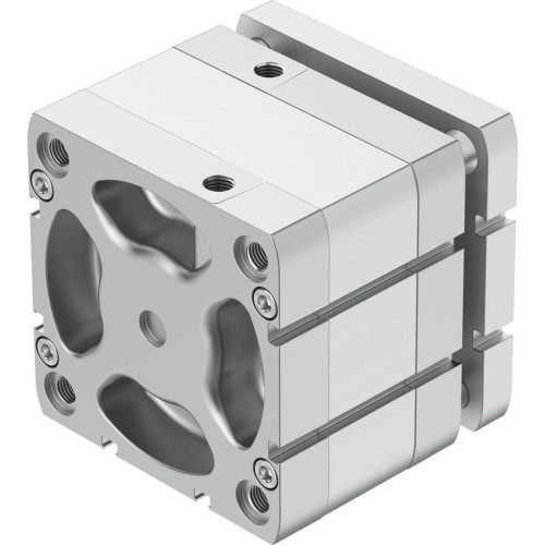 Пневмоцилиндр 100x15 мм Festo ADNGF-100-15-P-A двустороннего действия компактный