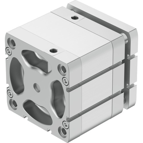 Пневмоцилиндр 100x30 мм Festo ADNGF-100-30-PPS-A двустороннего действия компактный