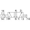 Распределитель электромагнитный 5/2 Festo CPV14-M1H-5LS-1/8