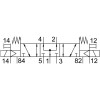 Базовый распределитель 5/3 Festo CPE18-P1-5/3BS-1/4
