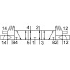 Базовый распределитель 5/3 Festo CPE18-P1-5/3ES-1/4