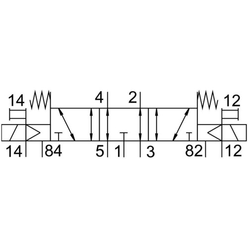 Базовый распределитель 5/3 Festo CPE18-P1-5/3ES-1/4