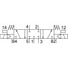 Базовый распределитель 5/3 Н.З. Festo CPE18-P1-5/3G-1/4