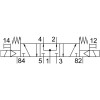 Базовый распределитель 5/3 Festo CPE18-P1-5/3B-1/4