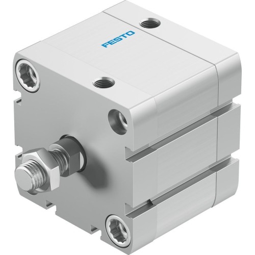 Пневмоцилиндр 63x20 мм Festo ADN-63-20-A-P-A двустороннего действия компактный