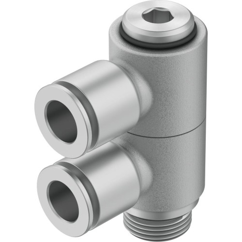 Тройник цанга-наружная резьба Festo NPQM-LFK-G14-Q8-P10 558841