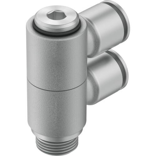 Тройник цанга-наружная резьба Festo NPQM-LFK-G14-Q8-P10 558841