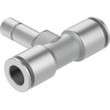 Тройник цанга-втулка Festo NPQM-T-Q8-S8-P10 558793