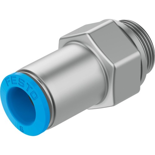 Штуцер цанговый с обратным клапаном Festo QSK-G1/4-8 186298