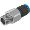 Фитинг прямой цанга-наружная резьба поворотный Festo QSR-1/4-6 153403