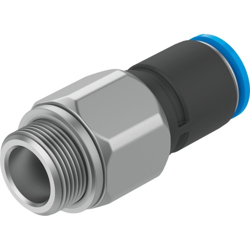 Фитинг прямой цанга-наружная резьба поворотный Festo QSR-G1/8-8 186279