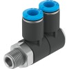 Тройник цанга-наружная резьба Festo QSLV2-1/4-8 153215