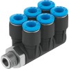 Коллектор цанговый поворотный Festo QSLV6-3/8-8 153246