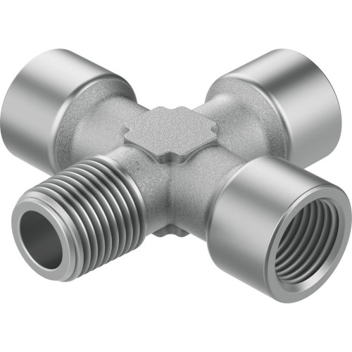 Фитинг крестообразный резьбовой Festo NPFC-X-R14-3G14-MFFF 8030265
