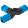 Т-образный клик фитинг Festo NPKA-T-Q6-E-P10 1590710