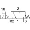Распределитель электромагнитный 3/2 Н.О. Festo VUVS-L25-M32U-MD-G14-F8-1B2