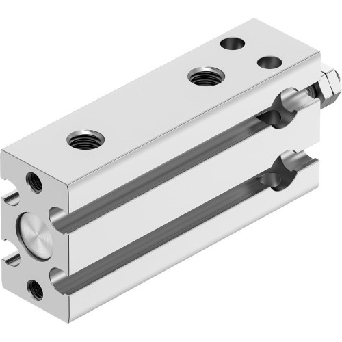 Пневмоцилиндр 6x15 мм Festo DPDM-6-15-PA двустороннего действия компактный