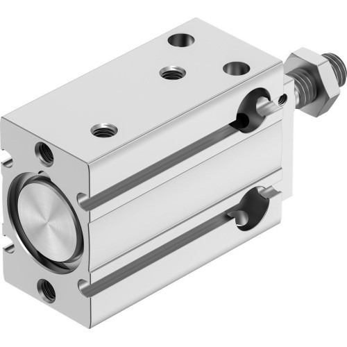 Пневмоцилиндр 20x10 мм Festo DPDM-Q-20-10-PA двустороннего действия компактный