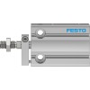 Пневмоцилиндр 20x10 мм Festo DPDM-Q-20-10-PA двустороннего действия компактный