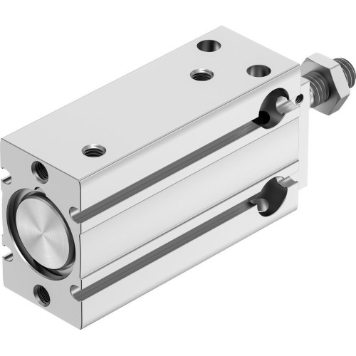 Пневмоцилиндр 20x25 мм Festo DPDM-Q-20-25-PA двустороннего действия компактный