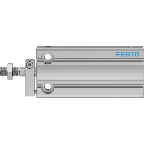 Пневмоцилиндр 20x40 мм Festo DPDM-Q-20-40-PA двустороннего действия компактный