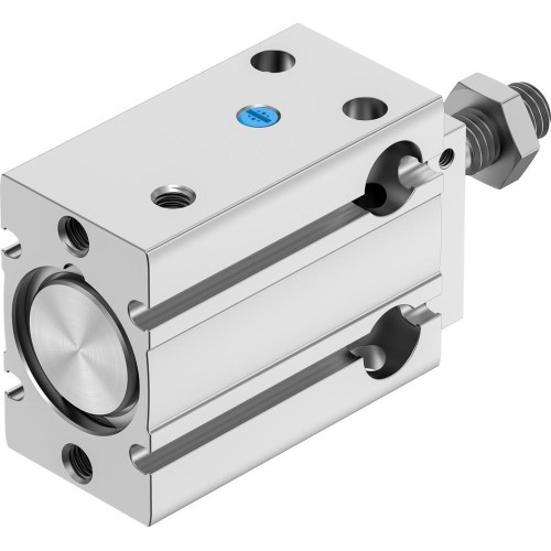 Пневмоцилиндр 20x5 мм Festo DPDM-Q-20-5-S-PA двустороннего действия компактный