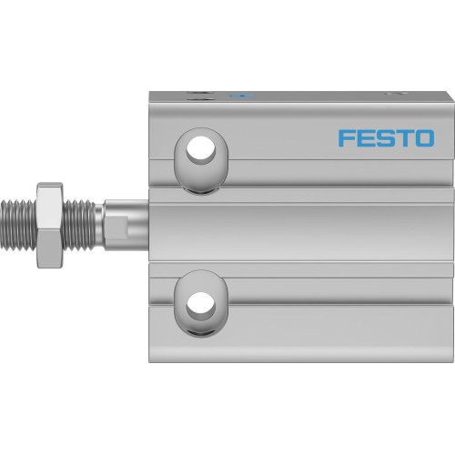 Пневмоцилиндр 25x10 мм Festo DPDM-25-10-S-PA двустороннего действия компактный