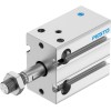 Пневмоцилиндр 25x10 мм Festo DPDM-25-10-P-PA двустороннего действия компактный